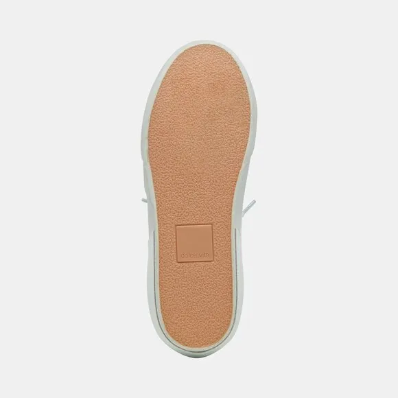 NEW DOLCE VITA Zina 360 Leather Sneakers seafoam color 294M0