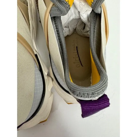 NEW EKN X Free People Liana Sneakers Tan Purple Maracuja Vegan EU 37 US 6
