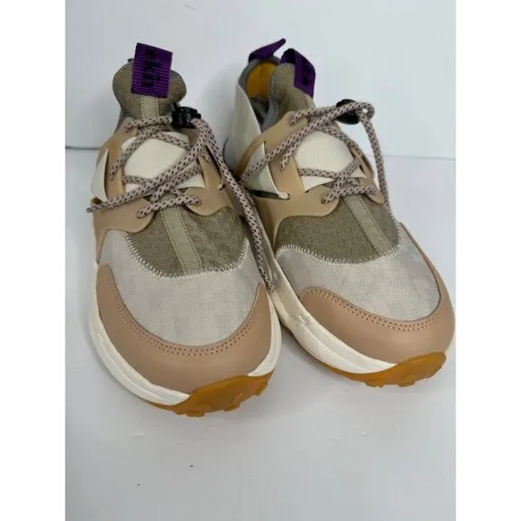NEW EKN X Free People Liana Sneakers Tan Purple Maracuja Vegan EU 37 US 6