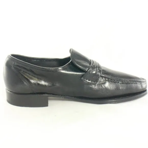 NEW FLORSHEIM Hand Made Moc Toe Penny Loafers