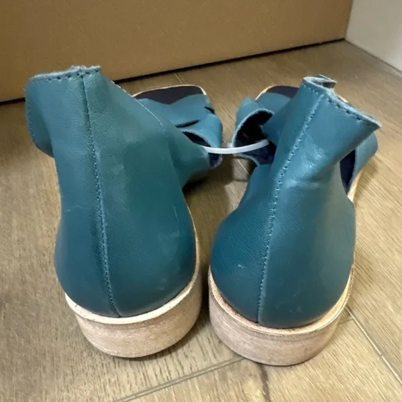 NEW! Free People Azure Blue Sun Valley Sandals - Size 38.5