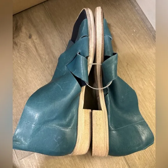 NEW! Free People Azure Blue Sun Valley Sandals - Size 38.5