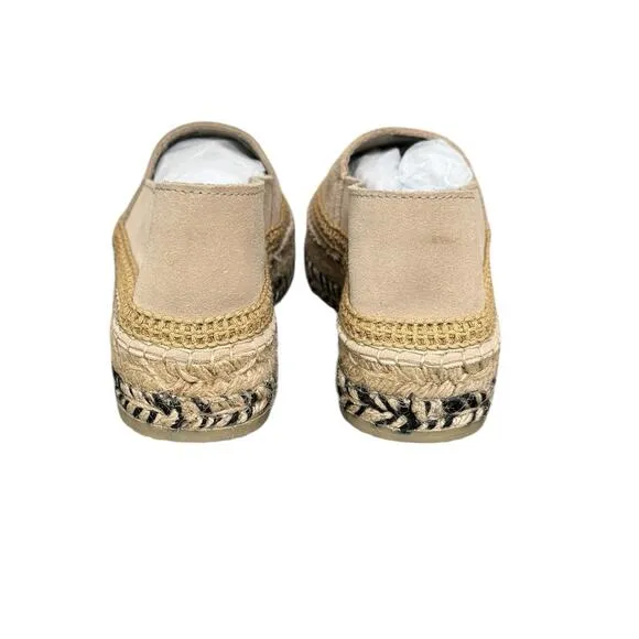 New! Free People Eden Double Stack Espadrilles - Size US 7.5 / EU 38
