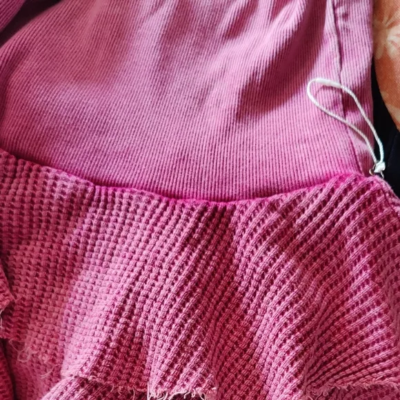 NEW Free People Magenta FP One Alphina Thermal Mini Skirt M