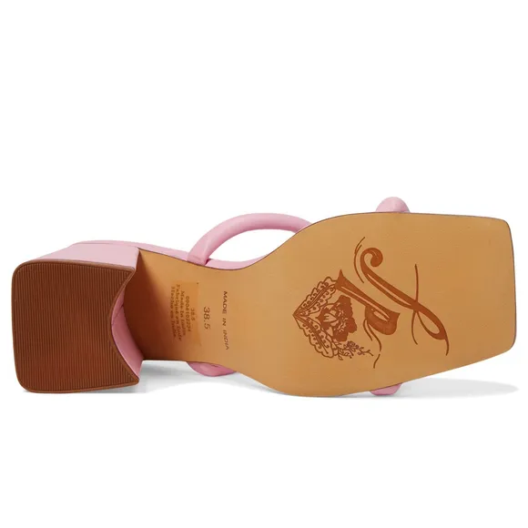 New Free People Parker Double Strap Heel Perfect Pink $128 - EU 38 (US 7.5) M