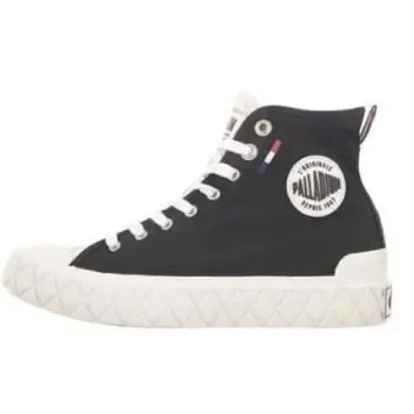 New Free People x Palladium Palla Ace Cvs Mid Black Hi-Top Sneakers US M 8 W9.5
