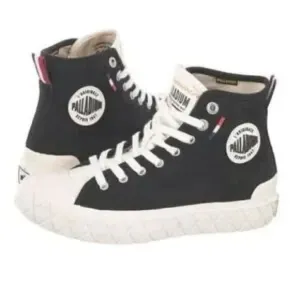 New Free People x Palladium Palla Ace Cvs Mid Black Hi-Top Sneakers US M 8 W9.5