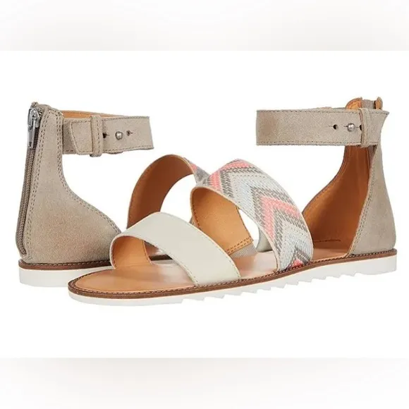 NEW Frye Ankle Strap Sandals, Boho Size 9M New w/o Box
