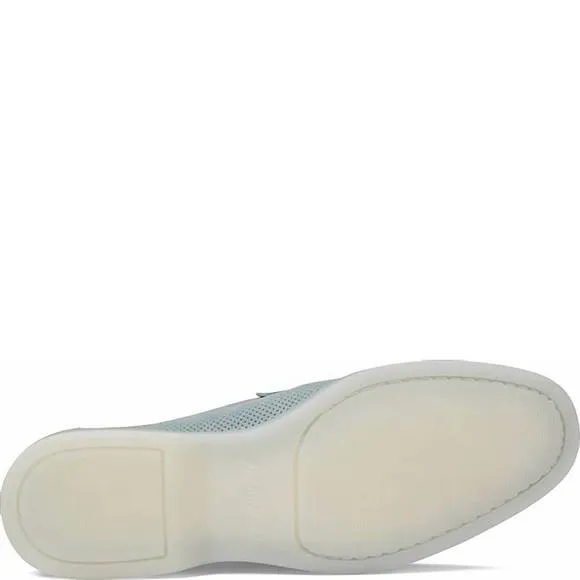 NEW JOHNNIE-O men's newport penny loafer in light blue