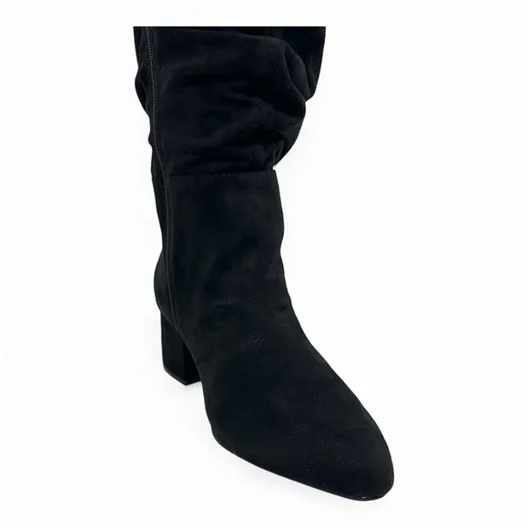 NEW! Lane Bryant Black Dream Cloud Extra Wide Calf Slouchy Tall Boots