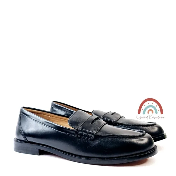 New! Madewell The Grayson Leather Penny Loafer 8