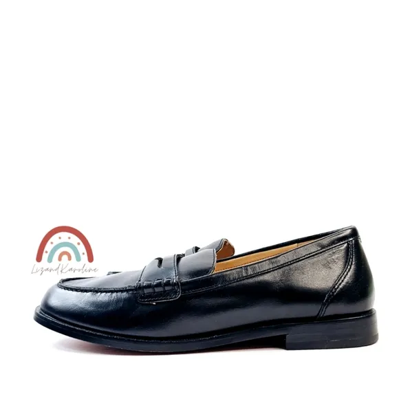 New! Madewell The Grayson Leather Penny Loafer 8