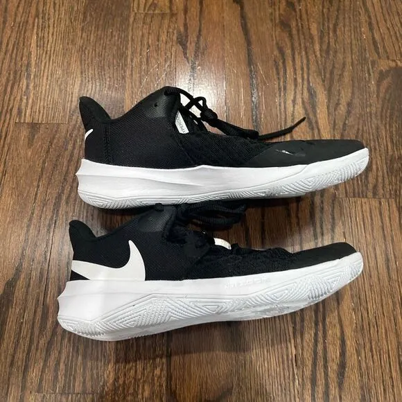 NEW Nike Zoom HyperSpeed Court Black Sneakers Size 5.5 Men / 7 Women