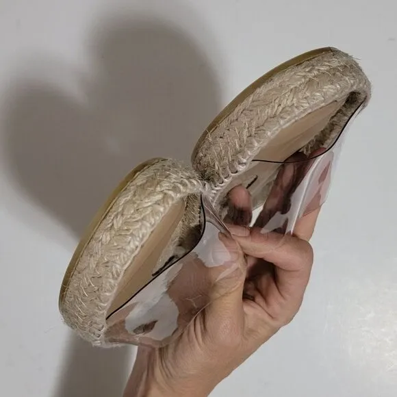 NEW Paloma Barcelo Ella Espadrille Sandals Women 9 Chic Minimalist Summer Casual
