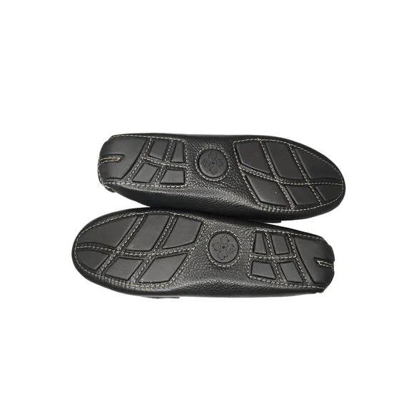 NEW Patricia Nash Domenica Driving Leather Loafers sz 6 Moccasins Tassel Black