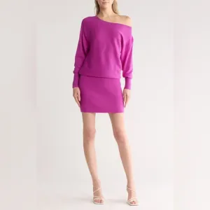 New Ramy Brook Anna Dress-Color: Black-Size Medium-Retail $395-100% Wool-Soft
