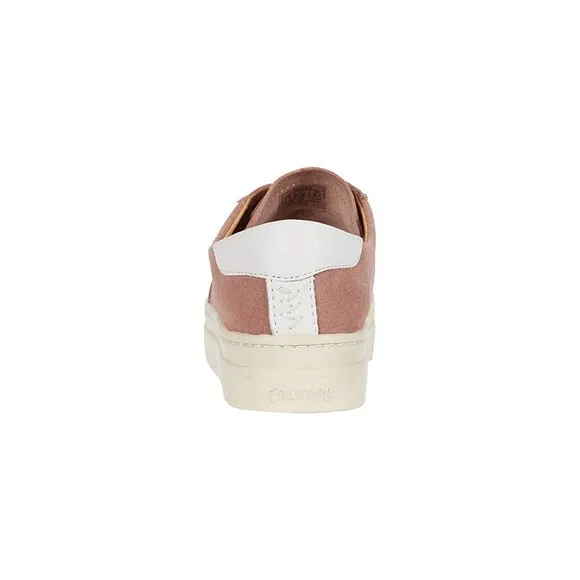 NEW SOLUDOS Suede Ibiza Platform Sneakers Dusty Rose for women 126mn