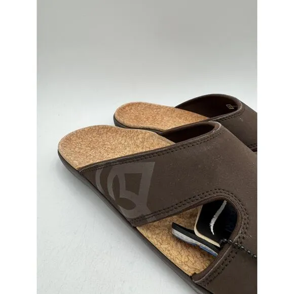 NEW Spenco KHOLO Men's Slide Brown/Tan US Size 14 Medium No Box