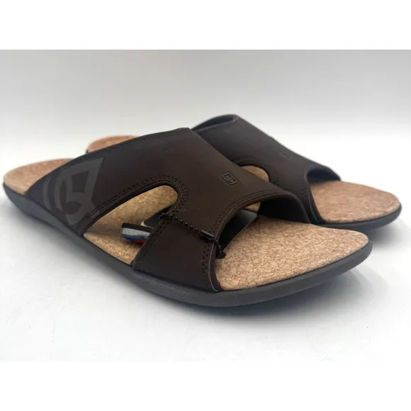 NEW Spenco KHOLO Men's Slide Brown/Tan US Size 14 Medium No Box