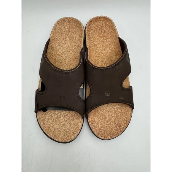 NEW Spenco KHOLO Men's Slide Brown/Tan US Size 14 Medium No Box