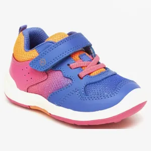 NEW Stride Rite Size 5 Wide Baby Girls Winslow Machine Washable Sneaker - Multi