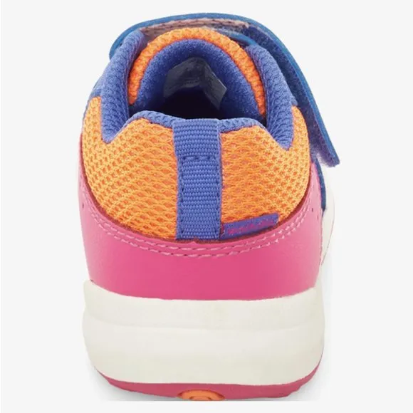 NEW Stride Rite Size 5 Wide Baby Girls Winslow Machine Washable Sneaker - Multi