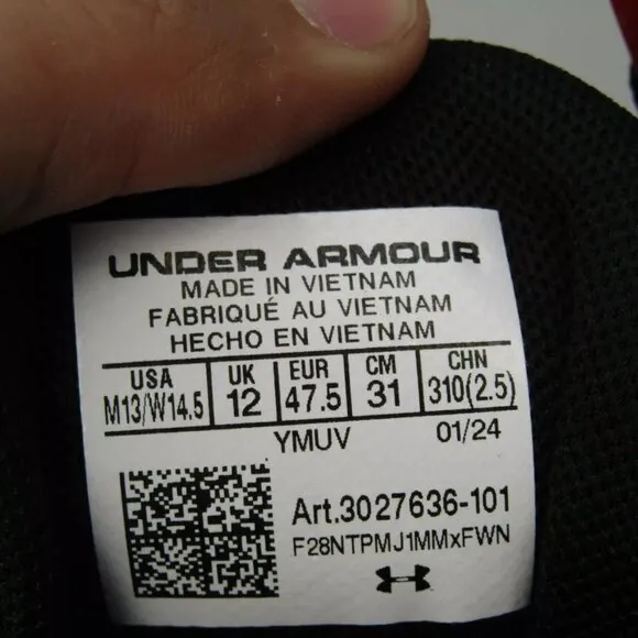 NEW UNDER ARMOUR Curry Splash 24 Basketball Sneaker Size 13 Comfort Breathable