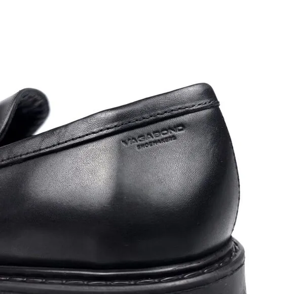 NEW Vagabond Cosmo 2.0 Loafer Dark Academia 90s Platform Grunge Black Leather 11