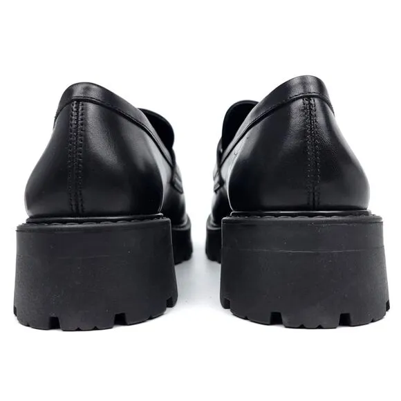 NEW Vagabond Cosmo 2.0 Loafer Dark Academia 90s Platform Grunge Black Leather 11