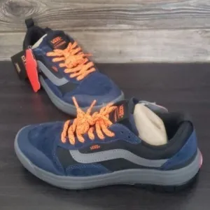 New Vans Ultrarange Exo Blue Gray Black Outdoor Hiking Waterproof Sneakers