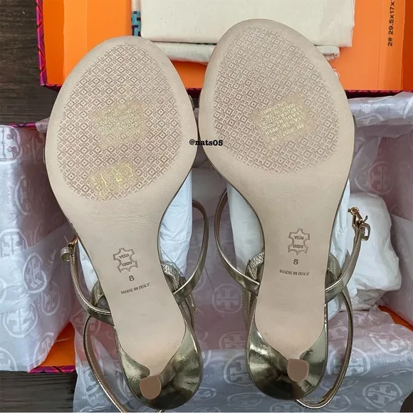 ☀️NEW☀️Tory Burch 65MM Slingback Sandals