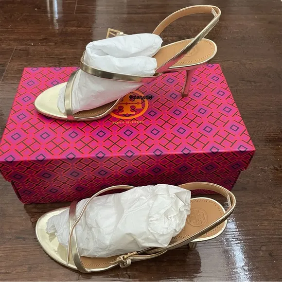 ☀️NEW☀️Tory Burch 65MM Slingback Sandals