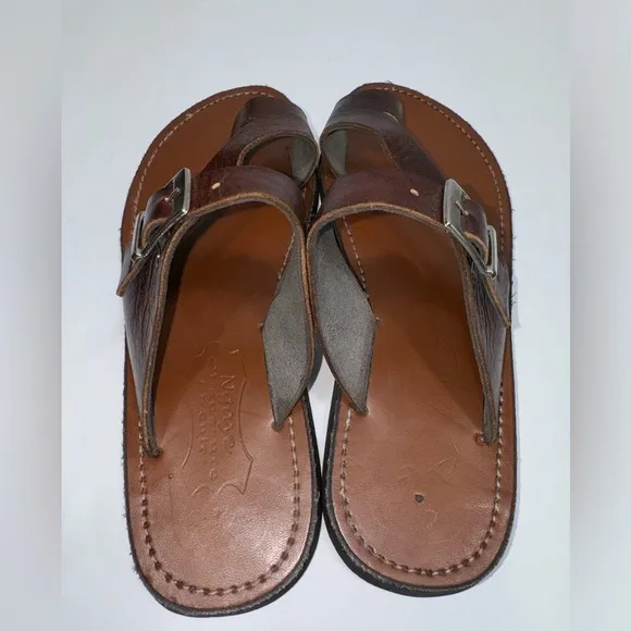 Ngaye Sandals: Brown S-Slide unisex