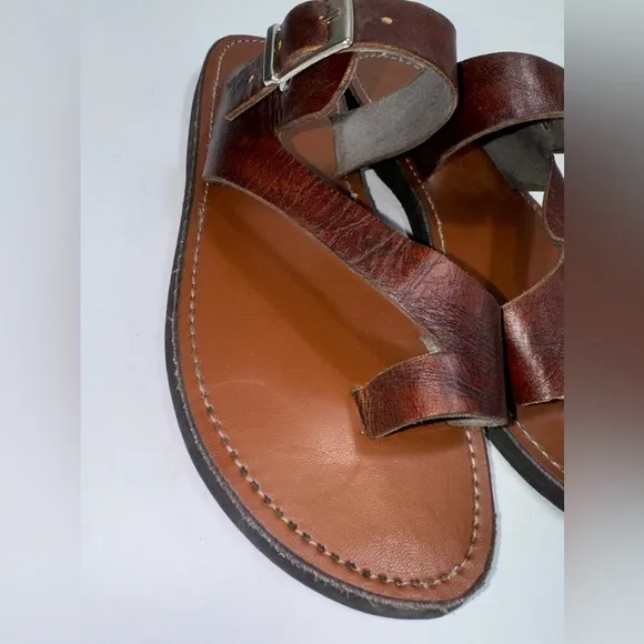 Ngaye Sandals: Brown S-Slide unisex