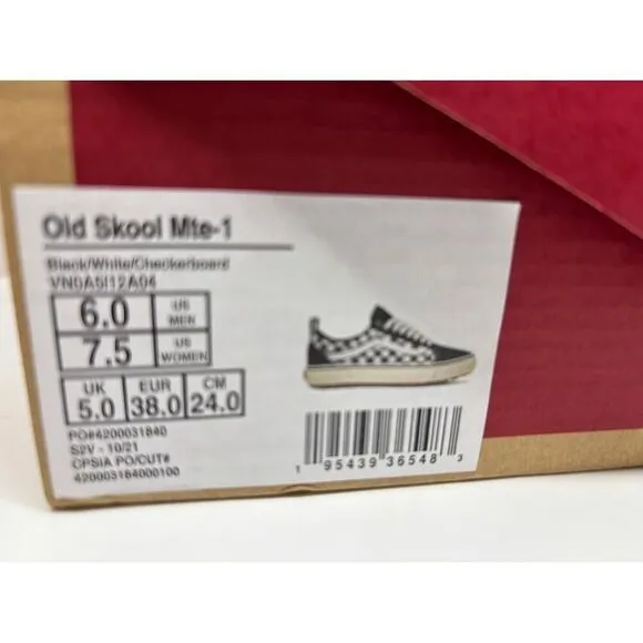 NIB VANS MTE-1 Sneaker ULTRACUSH Traction Sole Thermo Primaloft Water Resist 7.5