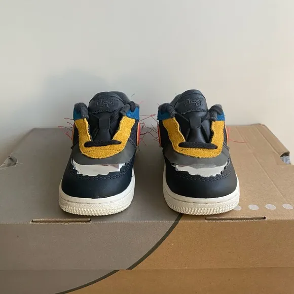 Nike Air Force 1 Black History Month Toddler Sneakers- SZ 7 C