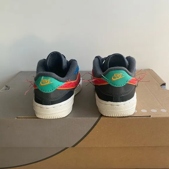 Nike Air Force 1 Black History Month Toddler Sneakers- SZ 7 C