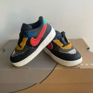 Nike Air Force 1 Black History Month Toddler Sneakers- SZ 7 C
