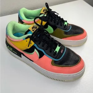Nike Air Force 1 Solar Flare Atomic Pink Size 11