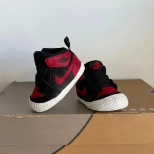 ❣️Nike Air Jordan 1 Crib Bootie ‘Bred’ Baby Sneakers - SZ 2 C