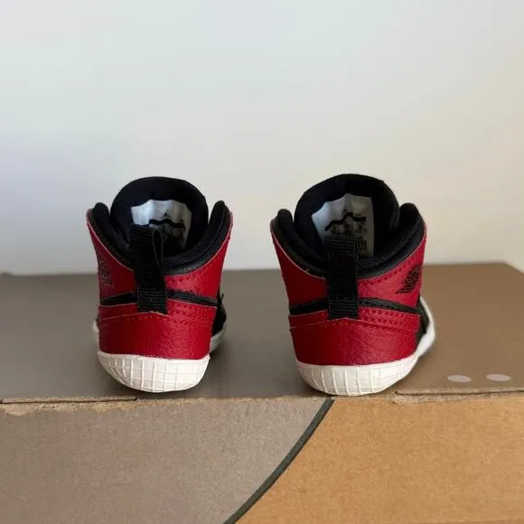 ❣️Nike Air Jordan 1 Crib Bootie ‘Bred’ Baby Sneakers - SZ 2 C