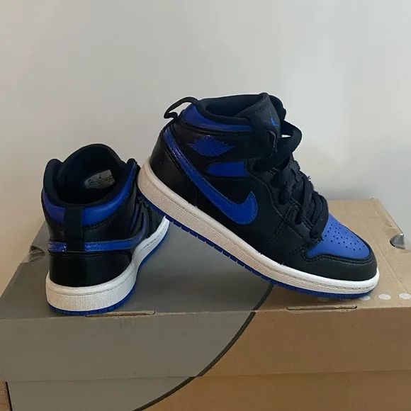 Nike Air Jordan 1 Mid “Royal” Toddler Sneakers - SZ 11 C