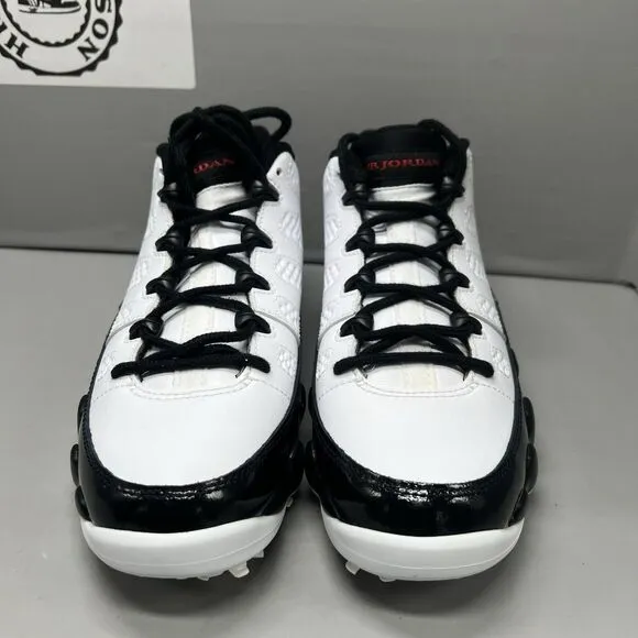 NIKE AIR JORDAN 9 GOLF White Black True Red FJ5934-100 Men Sz 6.5 Women Sz 8 NEW