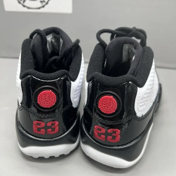 NIKE AIR JORDAN 9 GOLF White Black True Red FJ5934-100 Men Sz 6.5 Women Sz 8 NEW
