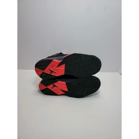 Nike Air Jordan True Flight Size 5Y Black GS Red 343795-062 Youth Boys Shoe