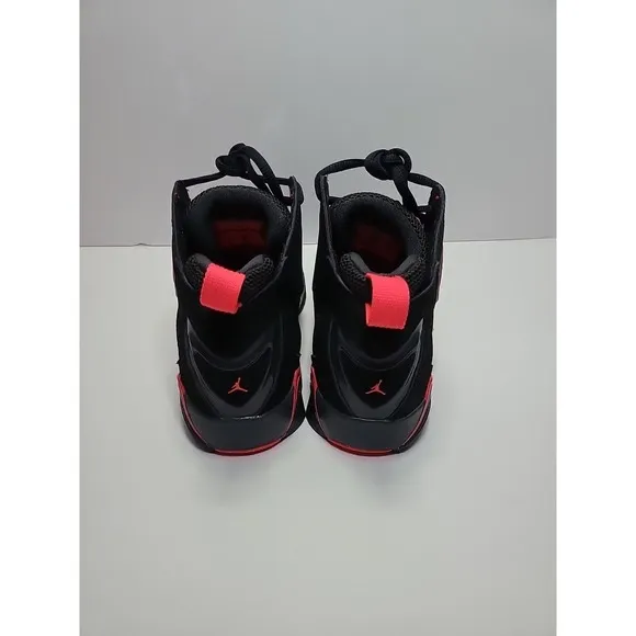 Nike Air Jordan True Flight Size 5Y Black GS Red 343795-062 Youth Boys Shoe