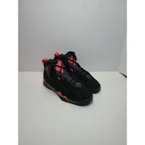 Nike Air Jordan True Flight Size 5Y Black GS Red 343795-062 Youth Boys Shoe
