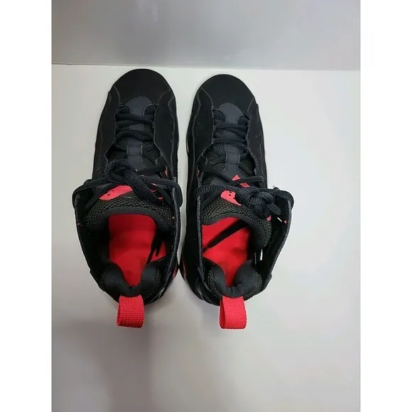 Nike Air Jordan True Flight Size 5Y Black GS Red 343795-062 Youth Boys Shoe