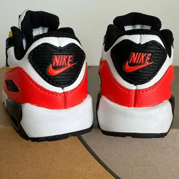 Nike Air Max 90 ‘Chrome Yellow/Crimson Toddler Sneakers - SZ 5 C