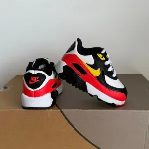 Nike Air Max 90 ‘Chrome Yellow/Crimson Toddler Sneakers - SZ 5 C
